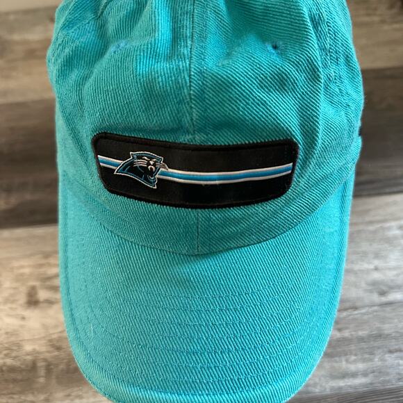 Vintage Teal Nike White Tag NFL Pro Line Carolina Panthers Football Hat - Picture 7 of 8